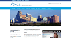 Desktop Screenshot of apics-hartford.org